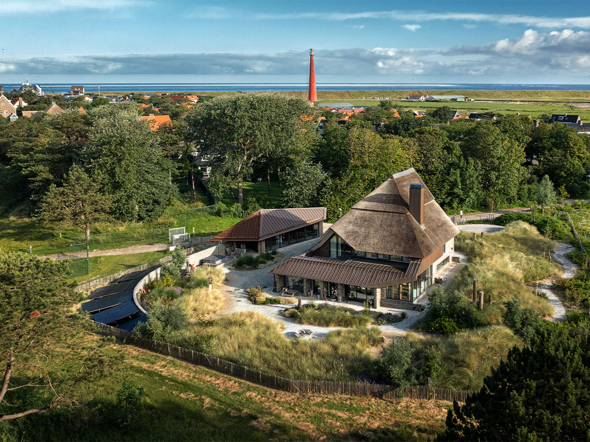 Villa Huisduinen, Duinvilla, Rietdak, natuursteen